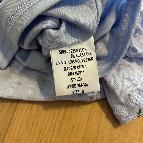 Altar’d State Blue Floral Ruffled Romper NWT - Picture 8 of 10